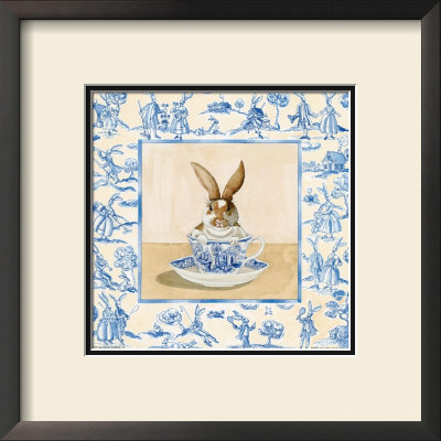 Teacup Bunny Iv by Kari Phillips Pricing Limited Edition Print image