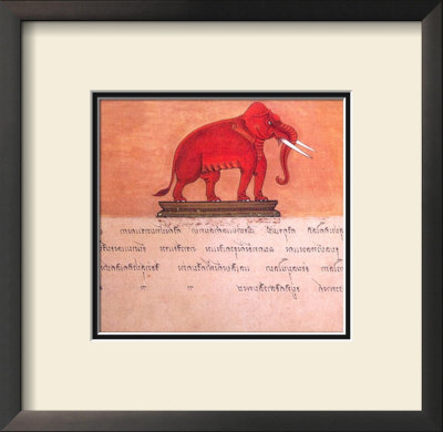 The Auspicious Elephant Iii by Ping Chettabok Pricing Limited Edition Print image