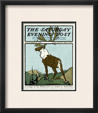 The Elk, C.1902 by Charles Livingston Bull Pricing Limited Edition Print image
