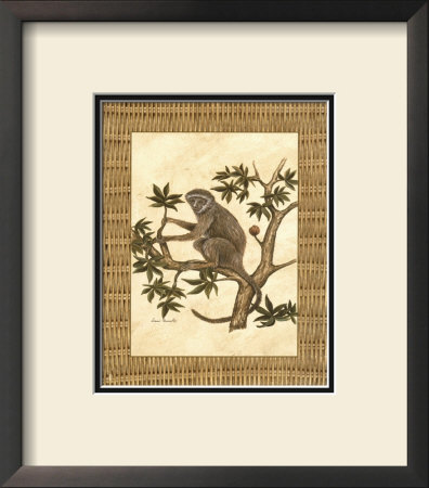 Monkey In A Tree Ii by Dianne Krumel Pricing Limited Edition Print image