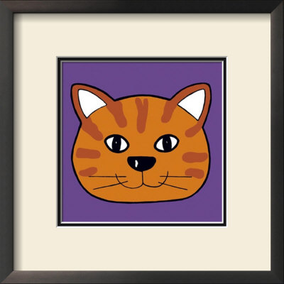 Orange Cat by Clara Almeida Pricing Limited Edition Print image