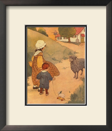 Baa, Baa, Black Sheep by Blanche Fisher Wright Pricing Limited Edition Print image