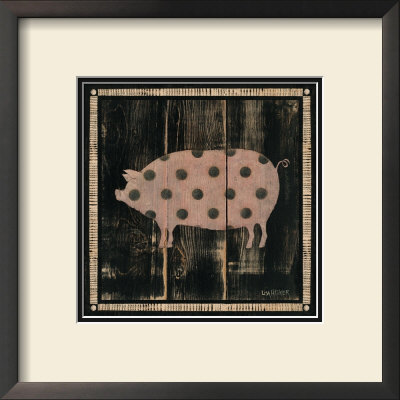 Polka Pig Iv by Lisa Hilliker Pricing Limited Edition Print image