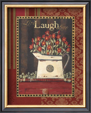 Live Laugh Love by Jo Moulton Pricing Limited Edition Print image