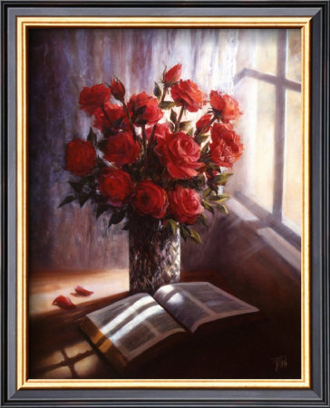 Bible And Roses by Lynn Pitard Pricing Limited Edition Print image
