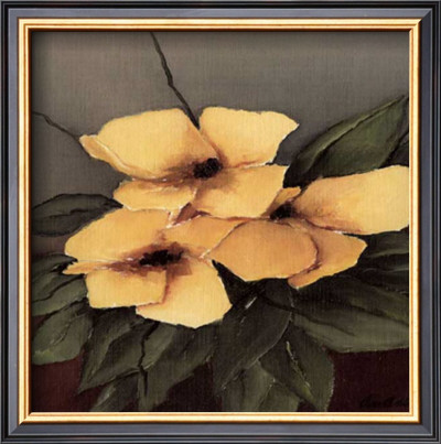 Yellow Flowers Ii by Andre Pricing Limited Edition Print image