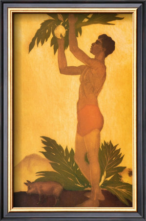 Breadfruit Boy, Hawaii by John Kelly Pricing Limited Edition Print image
