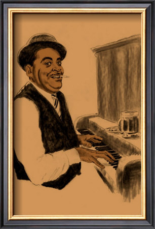 Fats Waller by Clifford Faust Pricing Limited Edition Print image
