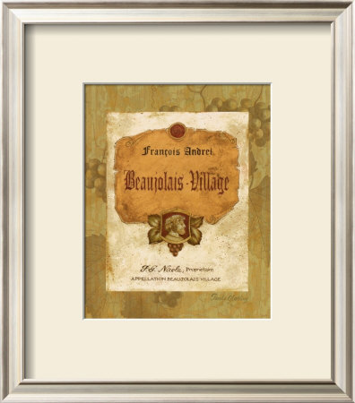 Beaujolais Village by Pamela Gladding Pricing Limited Edition Print image