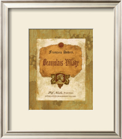 Beaujolais Village by Pamela Gladding Pricing Limited Edition Print image