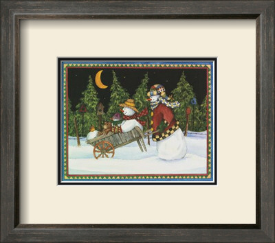 Travelin' Snow Family by Leslie J. Beck Pricing Limited Edition Print image