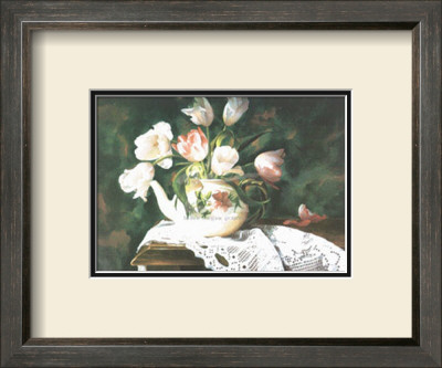 Teatime Tulips by Pech Pricing Limited Edition Print image