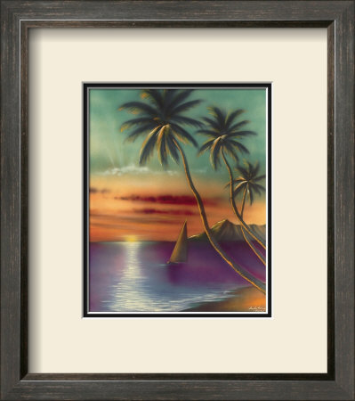 Diamond Head Sunset by Mokihana Pricing Limited Edition Print image