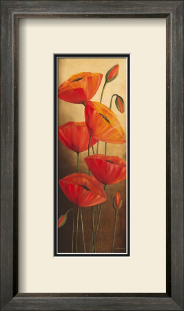 Tendril Of Poppies by Caroline Wenig Pricing Limited Edition Print image