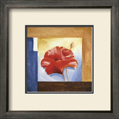 Passionate Poppies I by Alfred Gockel Pricing Limited Edition Print image