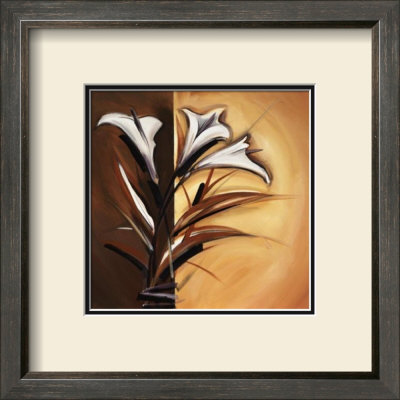 Split Flowers Lilies by Alfred Gockel Pricing Limited Edition Print image