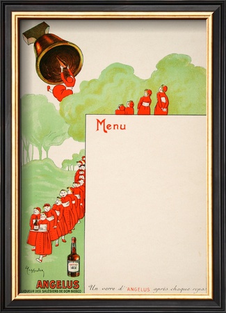 Angelus Menu by Leonetto Cappiello Pricing Limited Edition Print image