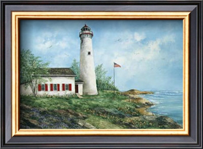 Sturgeon Point Light by Sherry Masters Pricing Limited Edition Print image