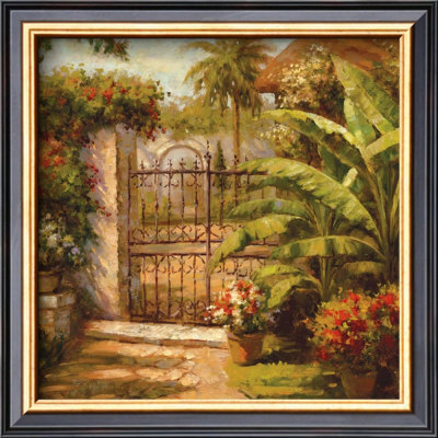 Entrance To The Guesthouse by Paul Burkett Pricing Limited Edition Print image