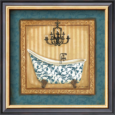 Blue Slipper Bath I by Jo Moulton Pricing Limited Edition Print image
