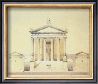 Temple At Ostia by F. Lawrence Pricing Limited Edition Print image