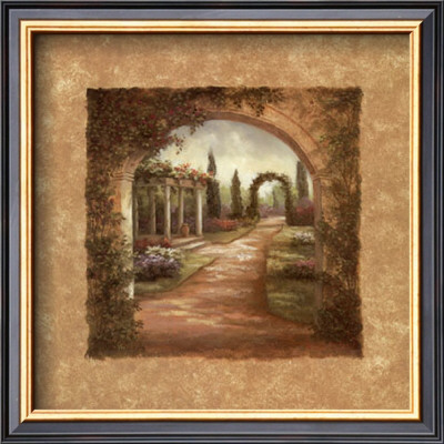 Garden Archway by Viv Bowles Pricing Limited Edition Print image