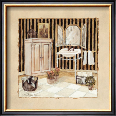 Vintage Bath I by Charlene Winter Olson Pricing Limited Edition Print image