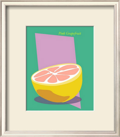 Pink Grapefruits by Atom Pricing Limited Edition Print image