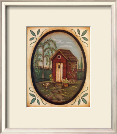 Her Outhouse by Kim Lewis Pricing Limited Edition Print image