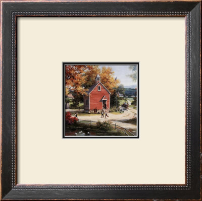 Country Schoolhouse by T. C. Chiu Pricing Limited Edition Print image