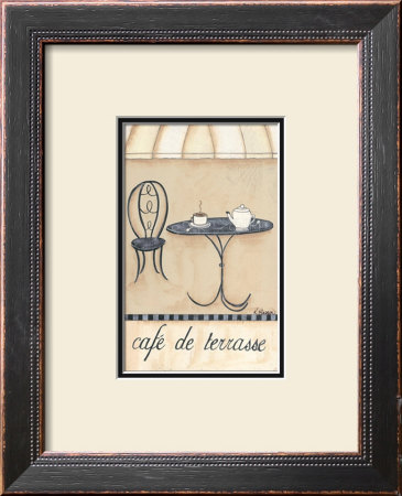 Cafe De Terrasse by Kim Klassen Pricing Limited Edition Print image