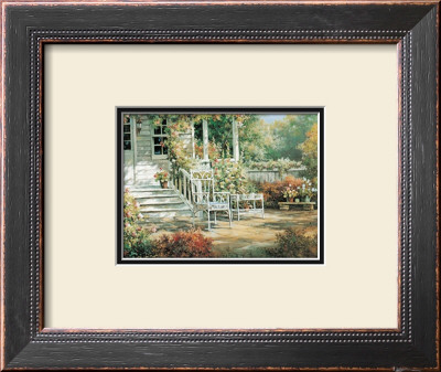 Patio Garden I by T. C. Chiu Pricing Limited Edition Print image