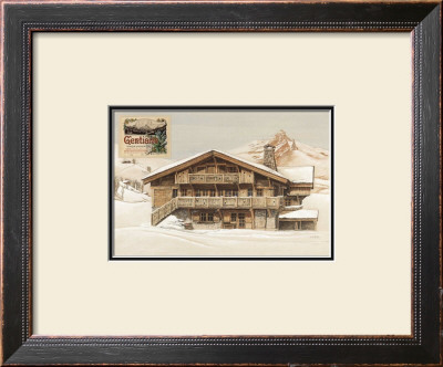 Chalet L'hiver by Laurence David Pricing Limited Edition Print image