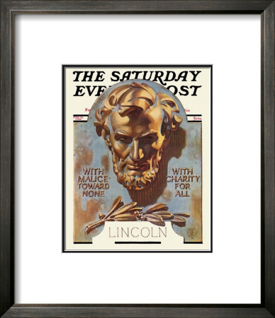 Bronze Lincoln, C.1938 by Joseph Christian Leyendecker Pricing Limited Edition Print image