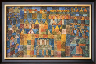 Tempelviertel Von Pert, C.1928 by Paul Klee Pricing Limited Edition Print image