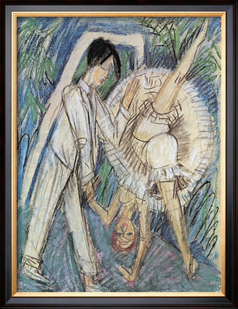 Dancing Couple by Ernst Ludwig Kirchner Pricing Limited Edition Print image