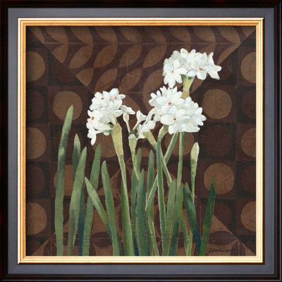 Narcissus On Brown Ii by Katherine Lovell Pricing Limited Edition Print image