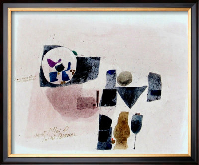 Samengehause Und Schreckauge by Julius Bissier Pricing Limited Edition Print image