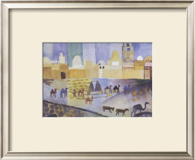 Caravan I by Auguste Macke Pricing Limited Edition Print image