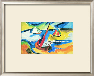 Fischerboote by Karl Schmidt-Rottluff Pricing Limited Edition Print image