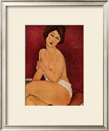 Weiblicher Akt Nude by Amedeo Modigliani Pricing Limited Edition Print image