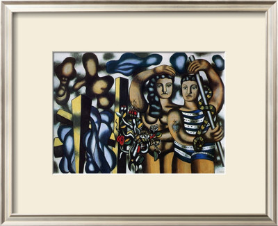 Adam And Eve, C.1935 by Fernand Leger Pricing Limited Edition Print image