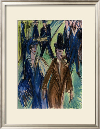 Street Scene Ii by Ernst Ludwig Kirchner Pricing Limited Edition Print image