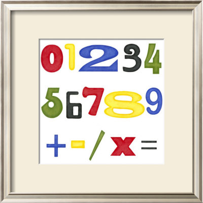 Kid's Room Numbers by Megan Meagher Pricing Limited Edition Print image