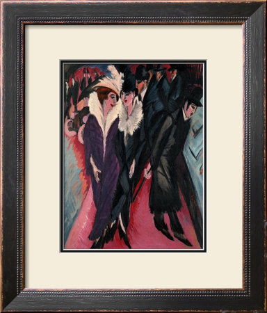 Street, Berlin by Ernst Ludwig Kirchner Pricing Limited Edition Print image