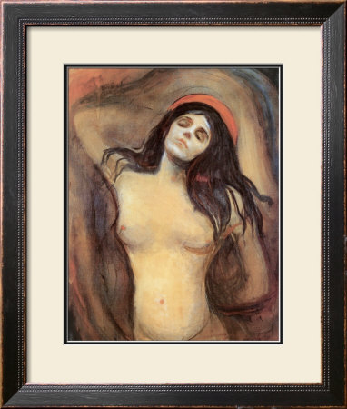 Madonna, C.1895 by Edvard Munch Pricing Limited Edition Print image