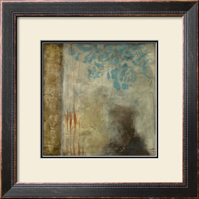 Teal Patina Iv by Jennifer Goldberger Pricing Limited Edition Print image