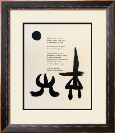 Illustrated Poems, Parler Seul by Joan Miró Pricing Limited Edition Print image
