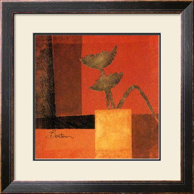 Golgen Leaves I by R Barton Pricing Limited Edition Print image