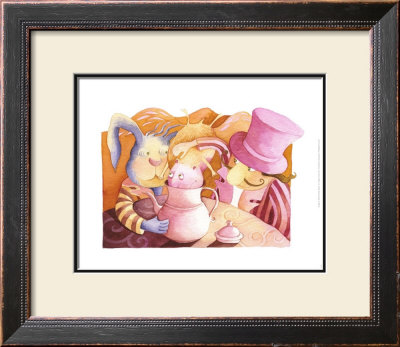 A Mad Tea Party by Gosia Mosz Pricing Limited Edition Print image